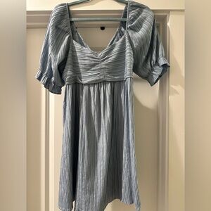 Blue mini dress size medium